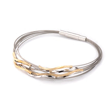 Load image into Gallery viewer, Gala Design Armband Sonic Square Gold J0153
