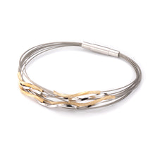 Afbeelding in Gallery-weergave laden, Gala Design Armband Sonic Square Gold J0153
