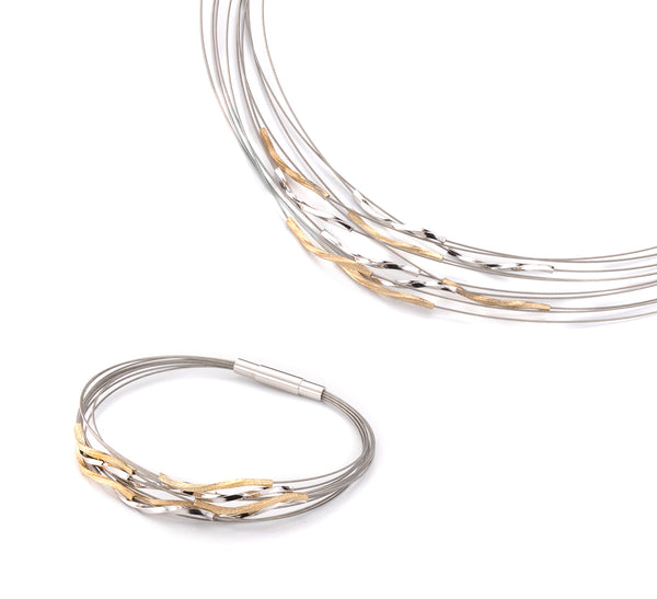 Gala Design Armband Sonic Square Gold J0153