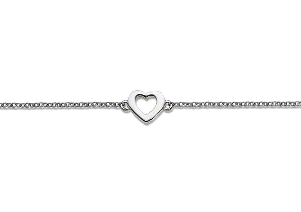 Feel the Spirit Bracelet Open Heart Silver XB001S