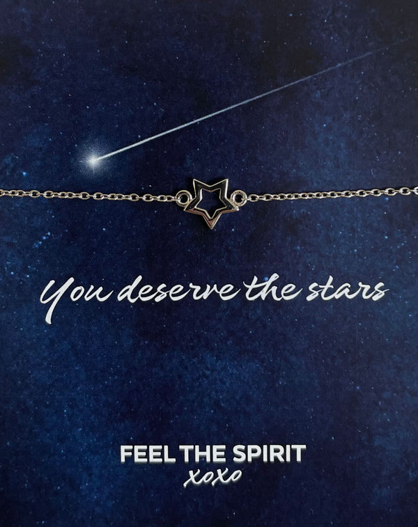 Feel the Spirit Bracelet Star Silver XB003S