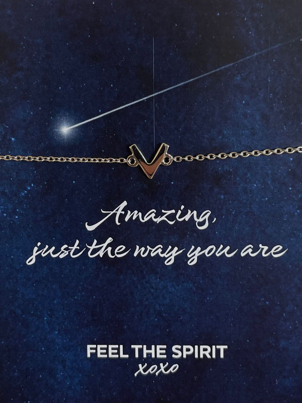 Feel the Spirit Armband V Zilver XB004S