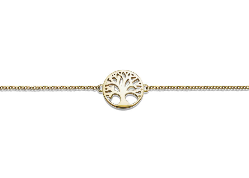 Feel the Spirit Armband Baum des Lebens vergoldet XB006G
