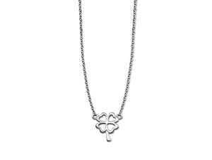 Feel the Spirit Ketting Lucky Leaf Zilver XN002S