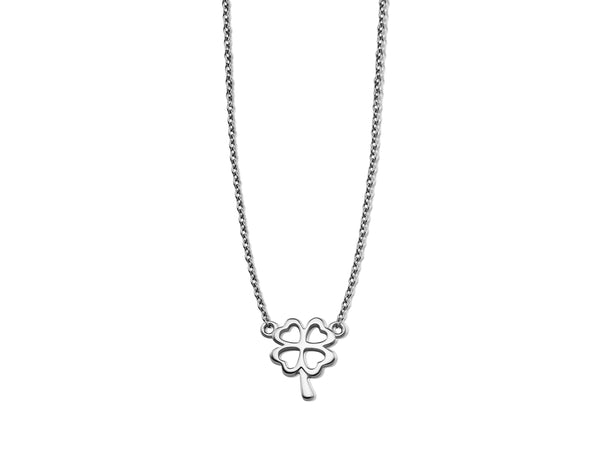 Feel the Spirit Ketting Lucky Leaf Zilver XN002S