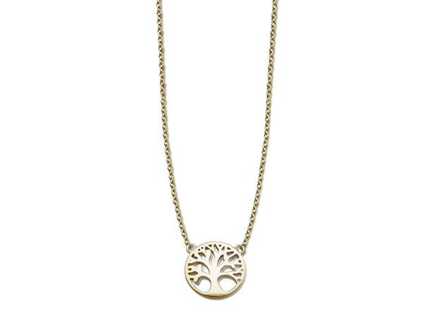 Feel the Spirit Necklace Tree of Life Goldplated XN006G