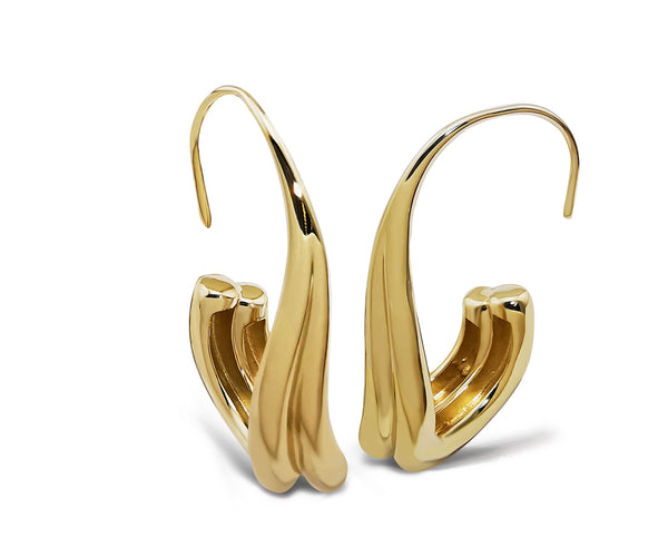 Gala Design Earrings Big Wave G GE006G