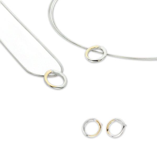Gala Design Necklace Golden Circle J0068