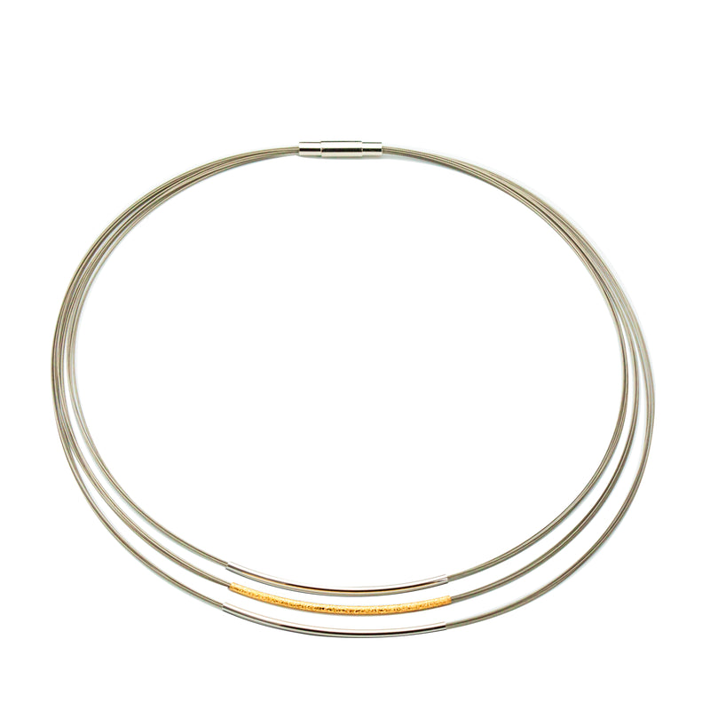 Gala Design Halskette Triple Round Gold J0020