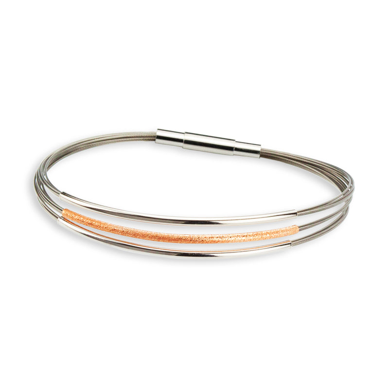 Gala Design Bracelet Tripple Round Rose J0024