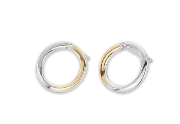 Gala Design earrings Golden Circle J0066