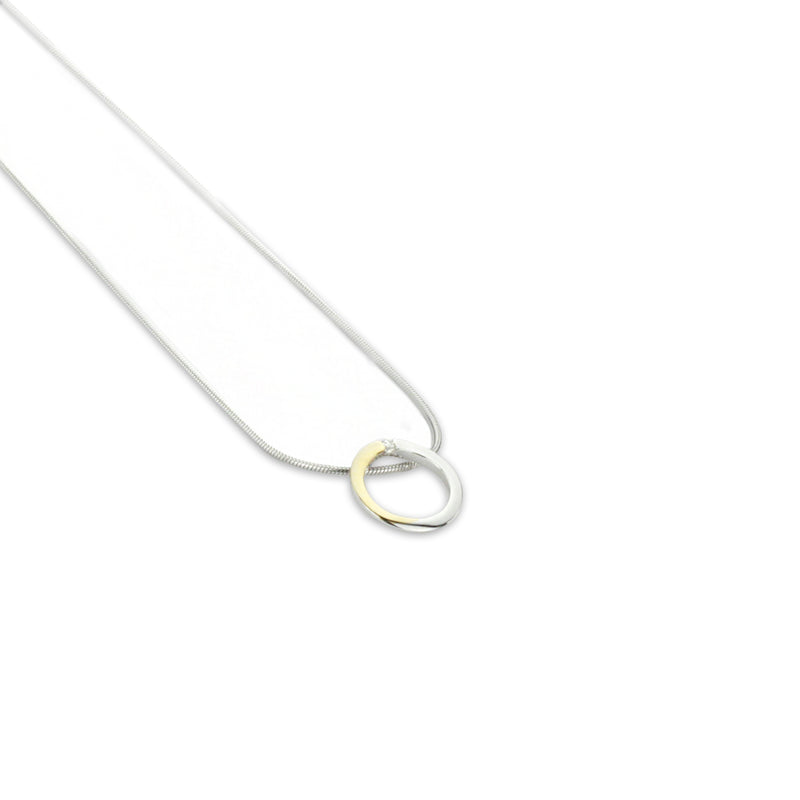 Gala Design Ketting Golden Circle J0068