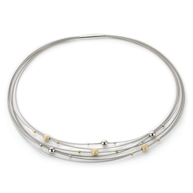 Gala Design Necklace Universe Gold J0086
