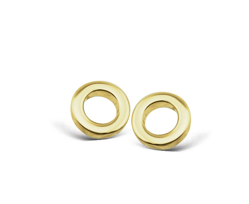 Earparty Earrings Circle Goldplated JE002G