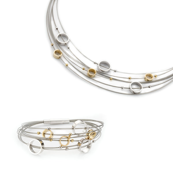 Gala Design Halskette Luna Gold J0072