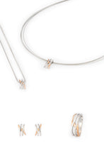 Afbeelding in Gallery-weergave laden, Yo Design Ketting Memo Rosé T0894 Steel Wire
