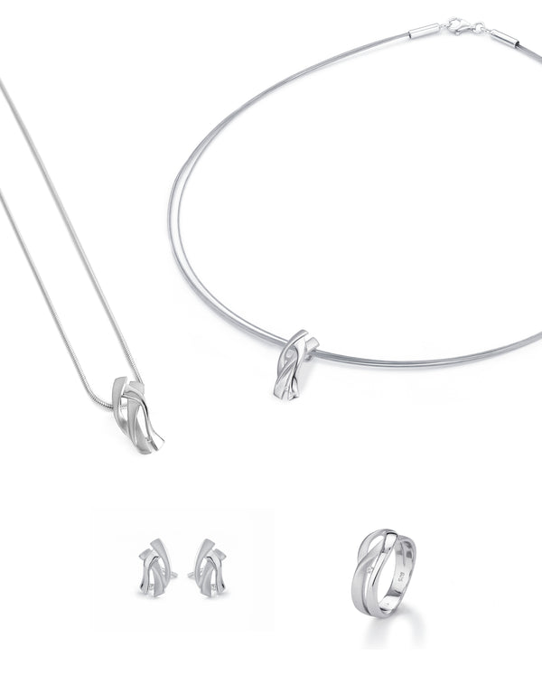 Yo Design Necklace Squid T0600 Steel Wire