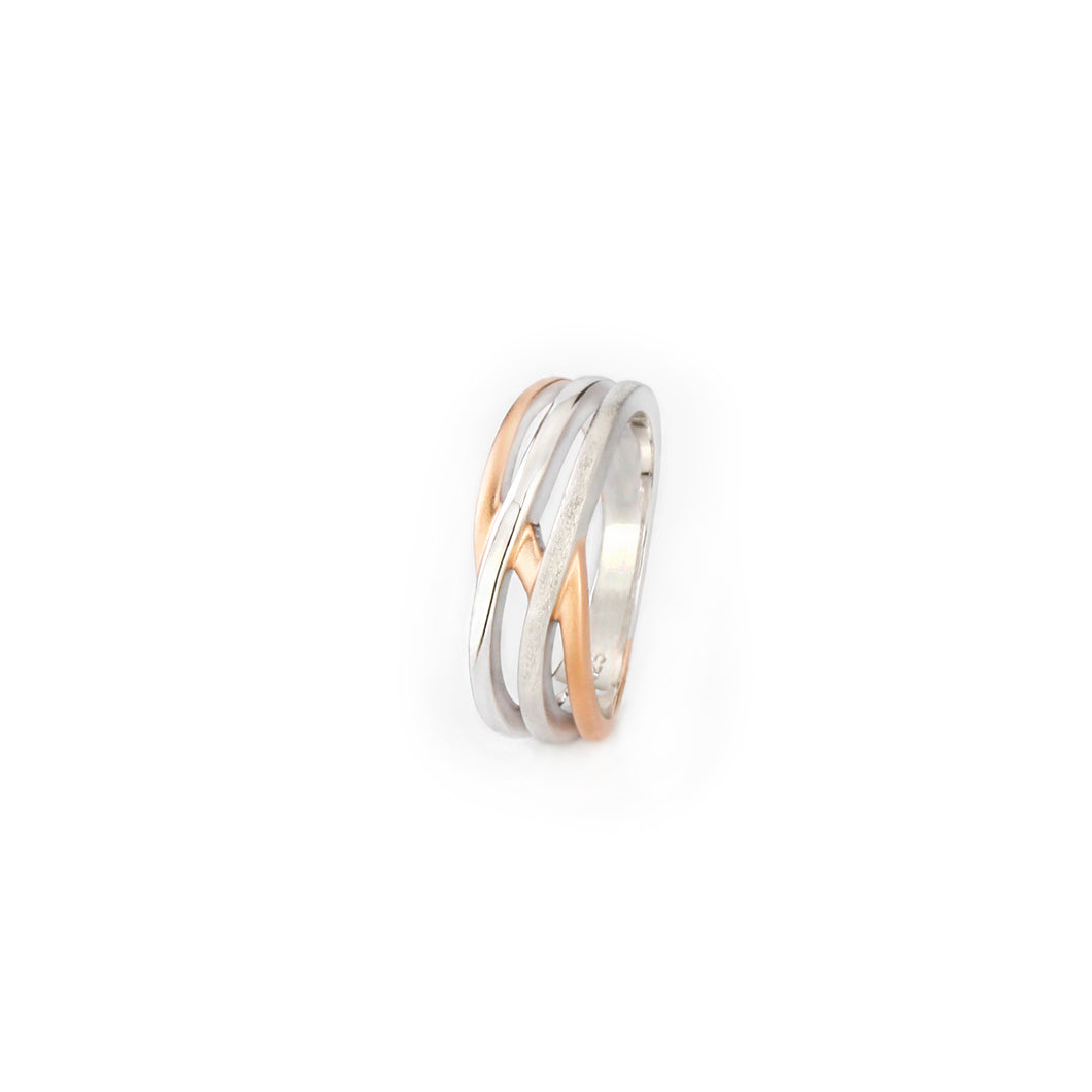 Yo Design Ring Memo Rosé-Gold T0905