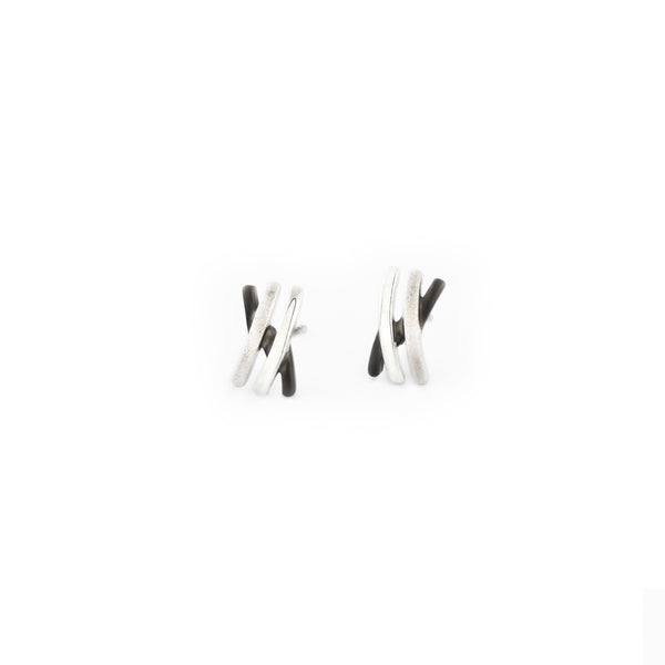 Yo Design Earrings Memo Black T0944