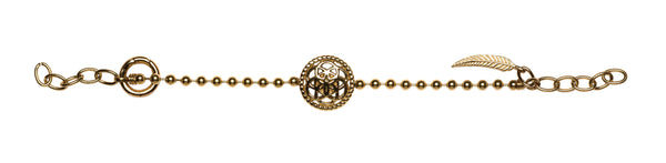 Dreamcatcher Armband Flower Gold TFB02GO