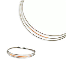 Laden Sie das Bild in den Galerie-Viewer, Gala Design Armband Tripple Round Rosé J0024

