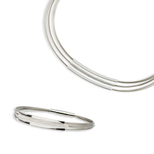 Laden Sie das Bild in den Galerie-Viewer, Gala Design Ketting Tripple Square J0029
