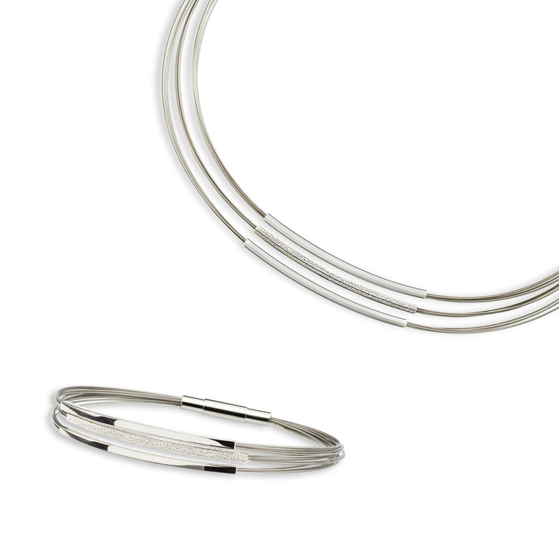 Gala Design Bracelet Tripple Square J0030