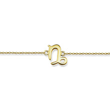 Afbeelding in Gallery-weergave laden, Zodiac Steenbok Armband Gold-Plated ZB001G Jwls4u
