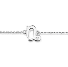 Laden Sie das Bild in den Galerie-Viewer, Zodiac Steinbock Armband Zilver ZB001S
