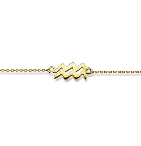 Zodiac Waterman Armband Gold-Plated ZB002G Jwls4u