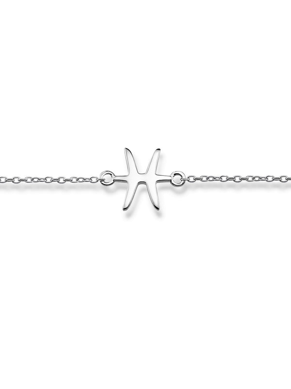 Zodiac Pisces Bracelet Silver ZB003S