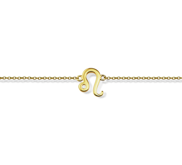 Zodiac Leeuw Armband Gold-Plated ZB008G Jwls4u