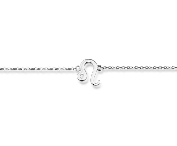 Sternzeichen Löwe-Armband Silber ZB008S