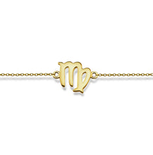 Afbeelding in Gallery-weergave laden, Zodiac Maagd Armband Gold-Plated ZB009G Jwls4u

