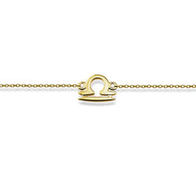 Afbeelding in Gallery-weergave laden, Zodiac Weegschaal Armband Gold-Plated ZB010G Jwls4u
