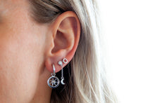 Load image into Gallery viewer, Earparty Oorbellen Earstuds Circle Silver JE002S
