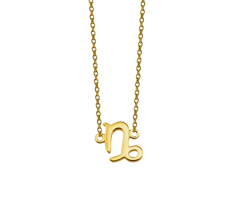 Zodiac Steenbok Ketting Gold-plated ZN001G Jwls4u