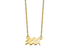 Afbeelding in Gallery-weergave laden, Zodiac Waterman Ketting Gold-plated ZN002G Jwls4u
