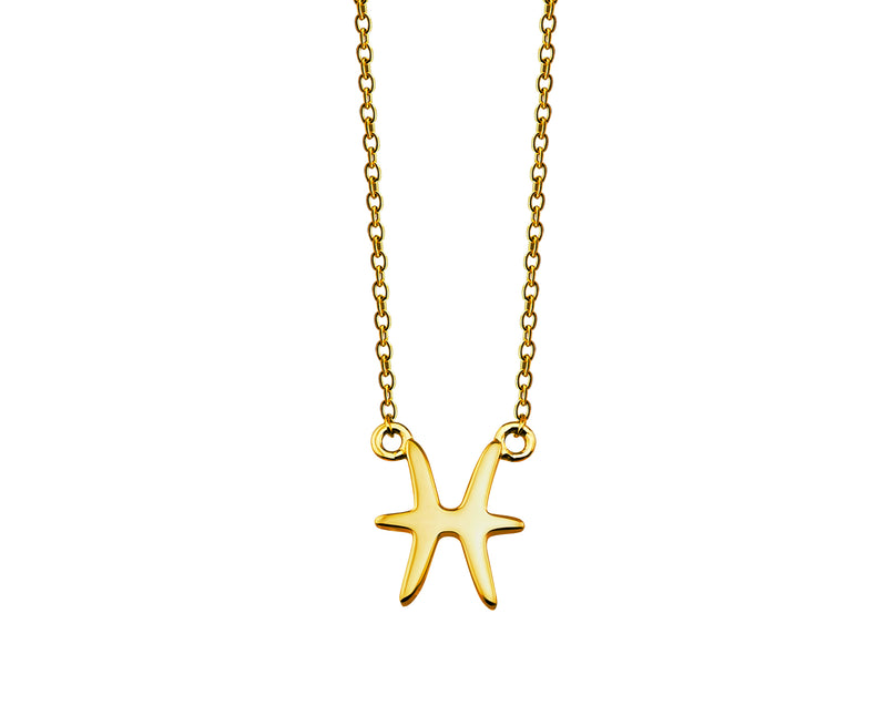 Zodiac Vissen Ketting Goldplated ZN003G Jwls4u