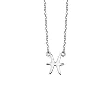 Load image into Gallery viewer, Zodiac Vissen Ketting Zilver ZN003S
