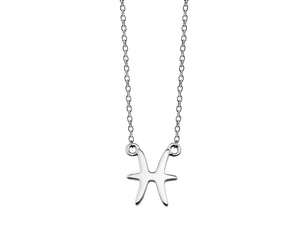 Zodiac Vissen Ketting Zilver ZN003S
