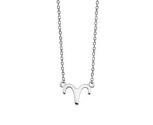 Load image into Gallery viewer, Zodiac Ram Ketting Zilver ZN004S

