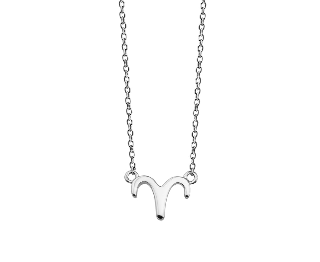 Zodiac Ram Ketting Zilver ZN004S