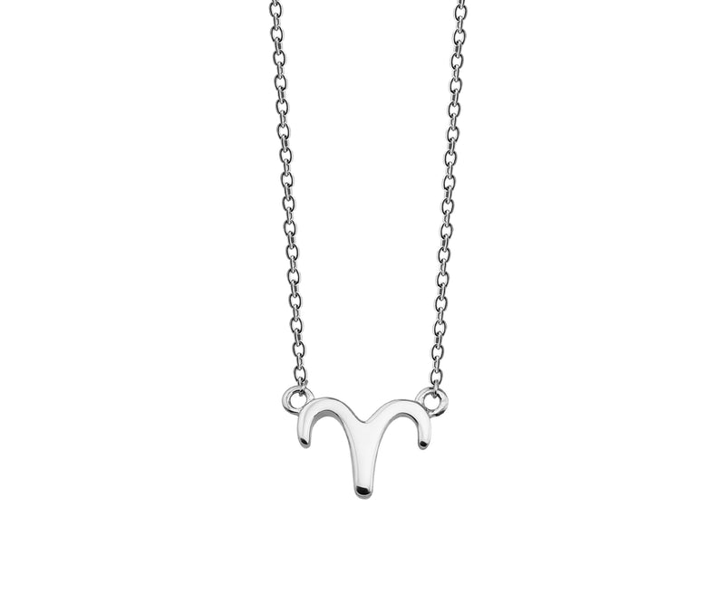 Zodiac Ram Ketting Zilver ZN004S