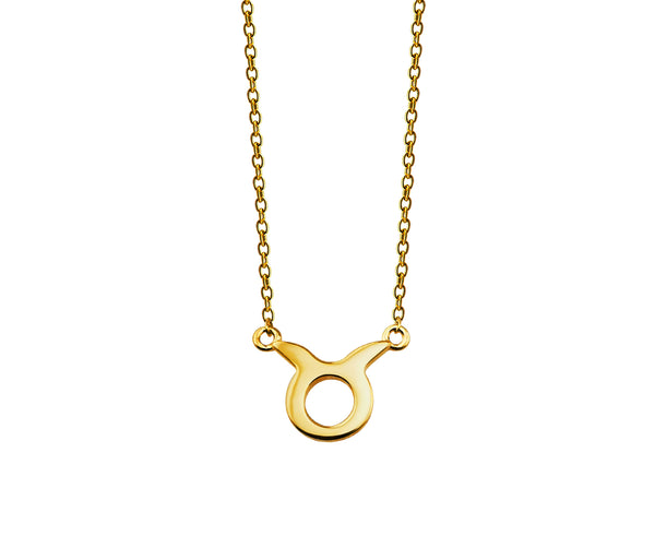 Zodiac Stier Ketting Goldplated ZN005G Jwls4u