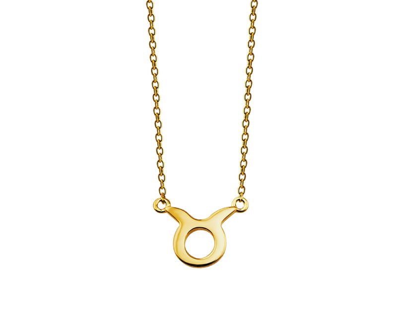 Zodiac Stier Ketting Goldplated ZN005G Jwls4u