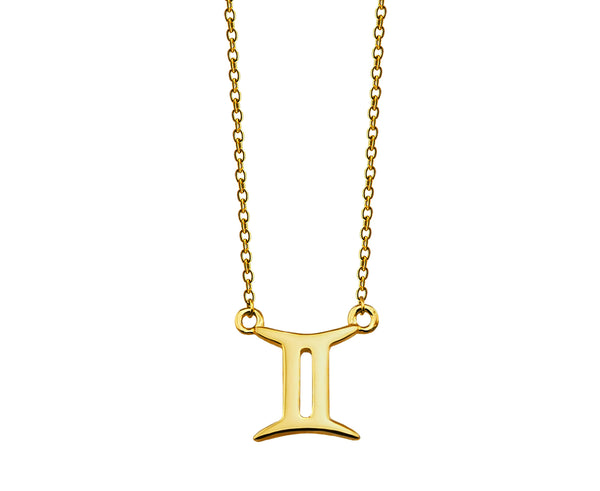 Zodiac Tweelingen Ketting Goldplated ZN006G Jwls4u