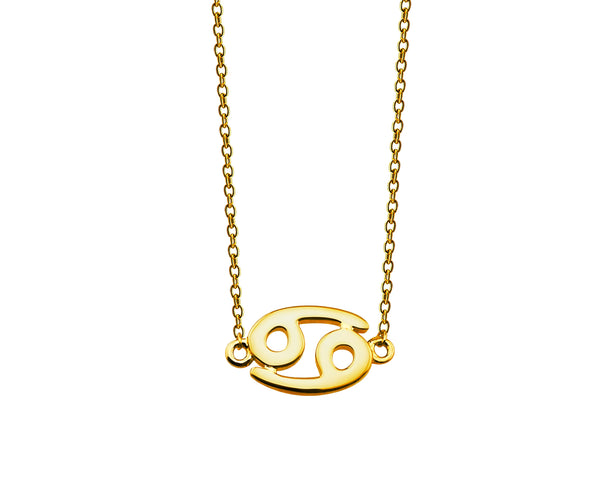 Zodiac Kreeft Ketting Goldplated ZN007G Jwls4u