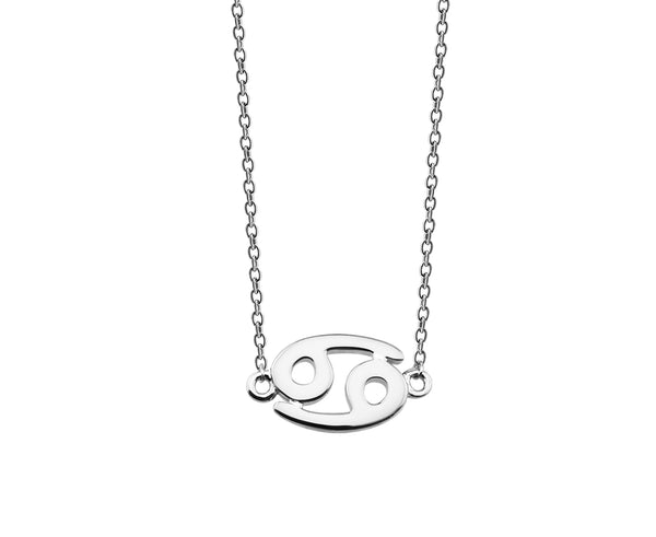 Zodiac Kreeft Ketting Zilver ZN007S