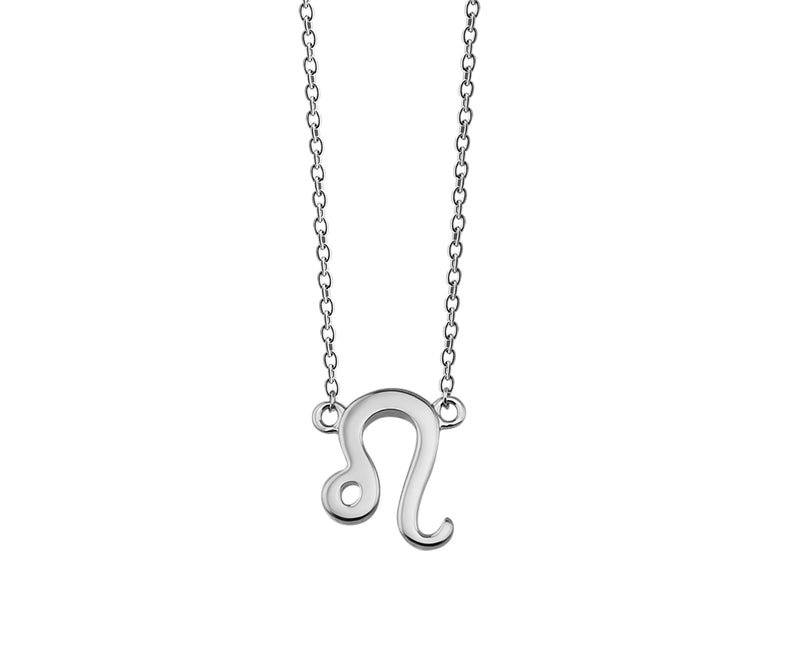 Zodiac Leeuw Ketting Zilver ZN008S